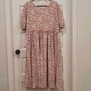 Roolee Floral Midi Dress XXL